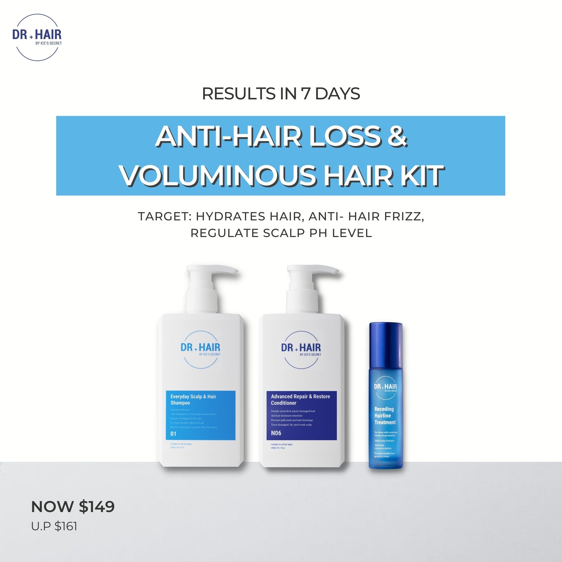 Anti-Hair Loss &amp; Voluminous Hair Kit