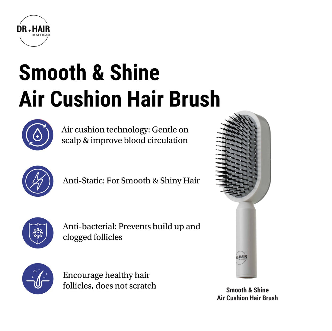 Smooth &amp; Shine Air Cushion Hair Brush