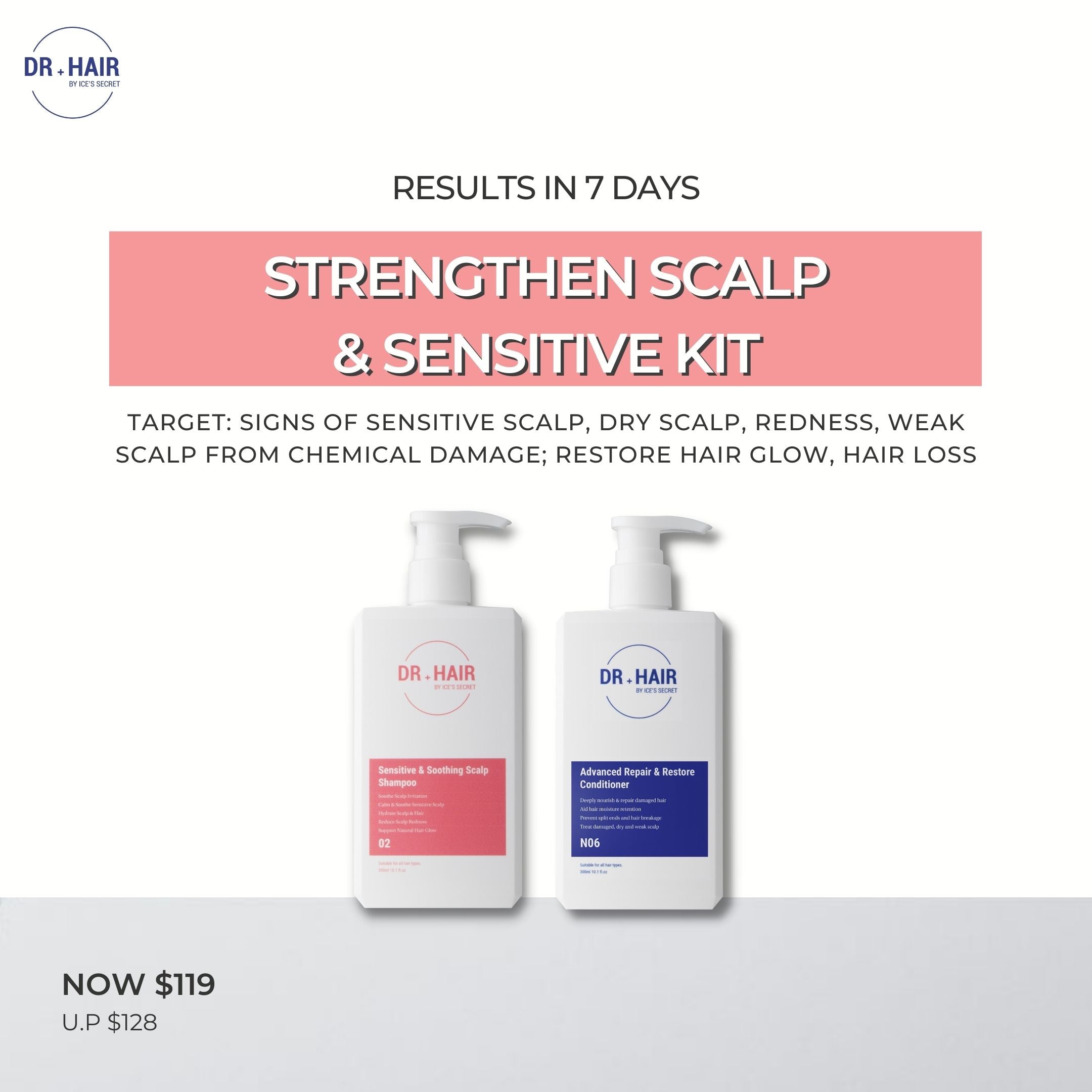 Strengthen Scalp & Soothe Sensitivity Kit