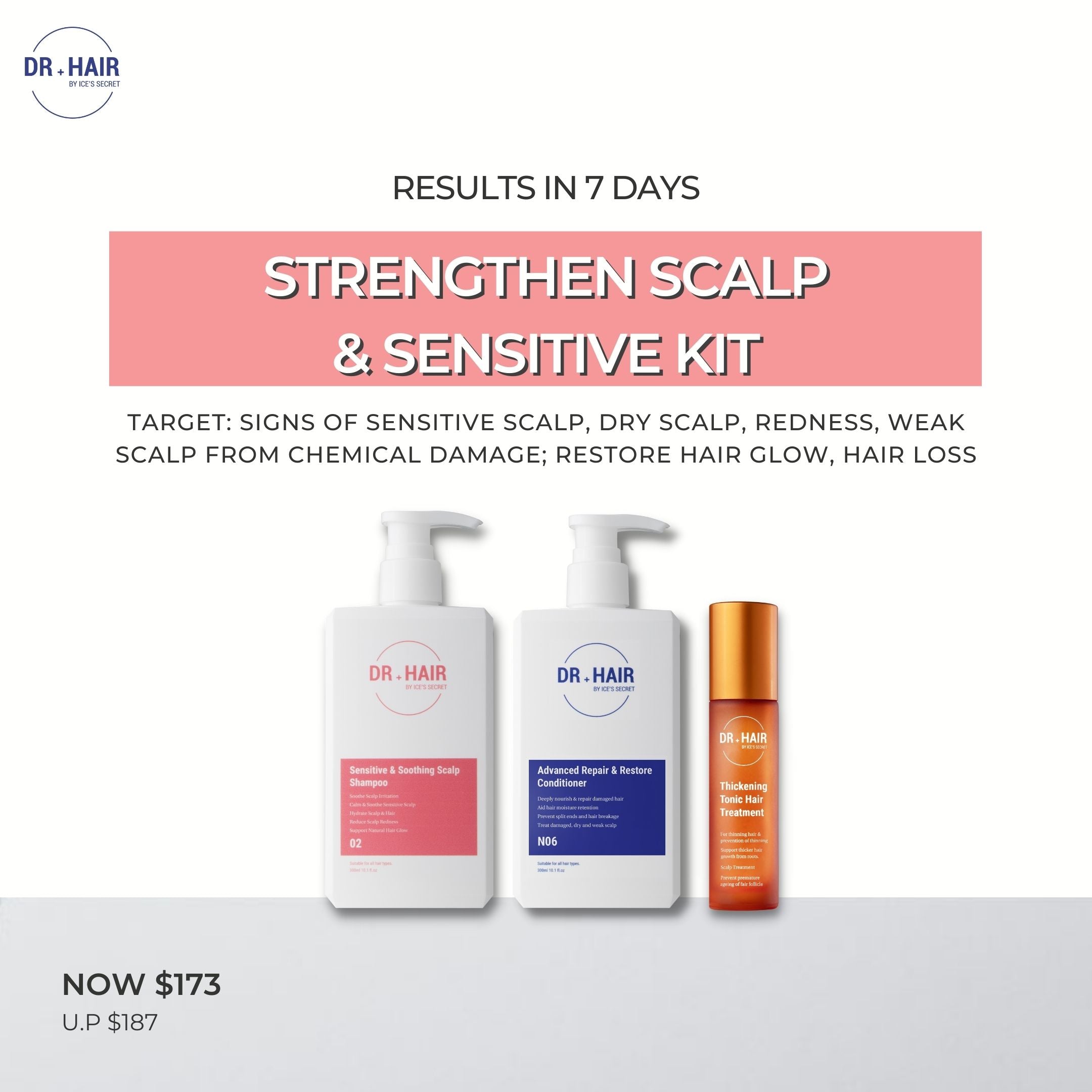 Strengthen Scalp & Soothe Sensitivity Kit